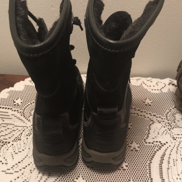 Clarks Privo Sz 6 Faux Fur Lined Winter Boots - Picture 4 of 12